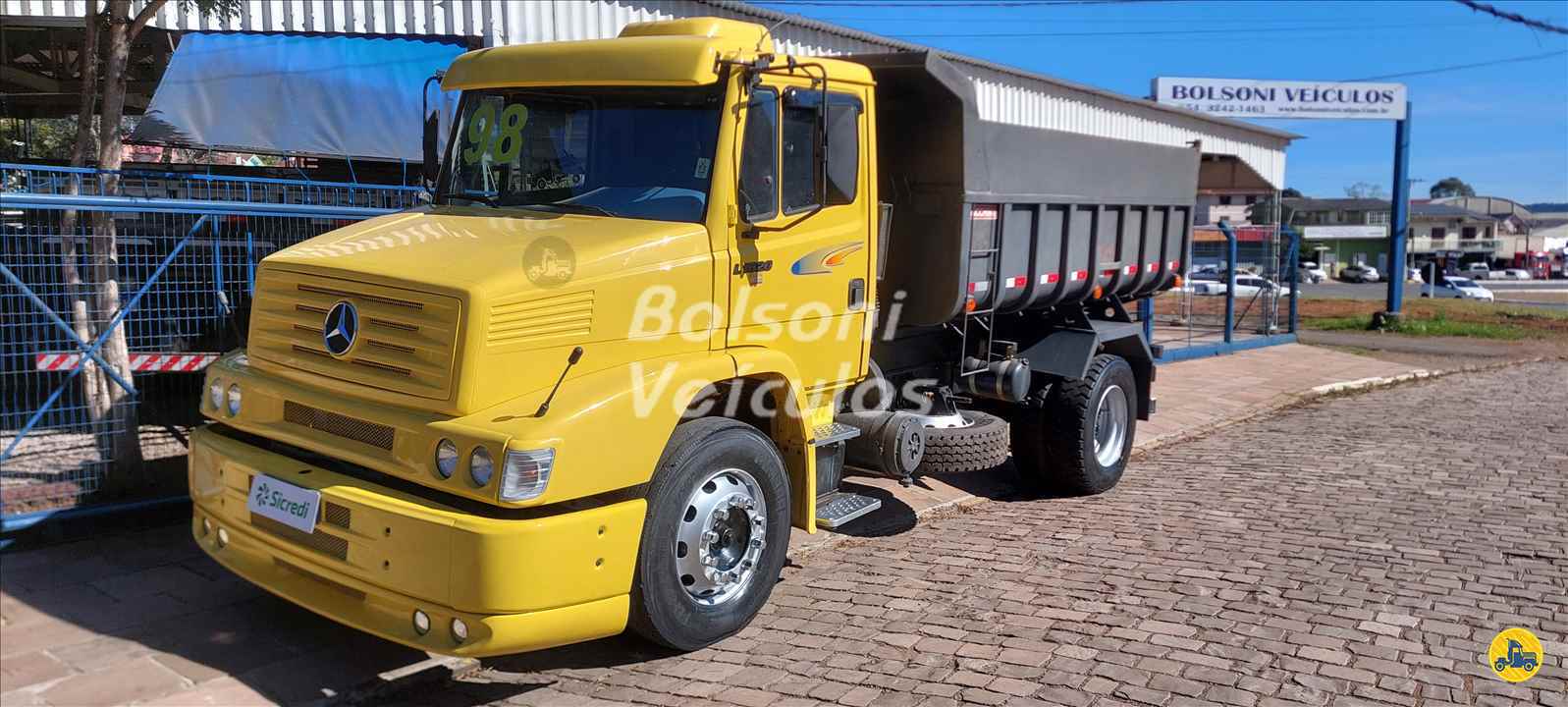 CAMINHAO MERCEDES-BENZ MB 1620 Caçamba Basculante Toco 4x2 Bolsoni Veículos NOVA PRATA RIO GRANDE DO SUL RS